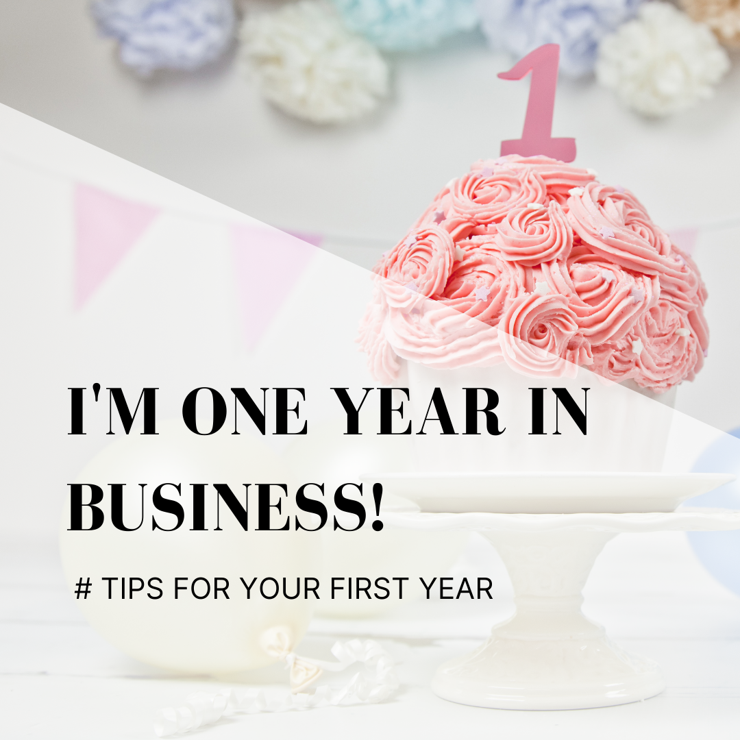 
          
            One Year in Business! Here's my top tips for success in your first year!
          
        